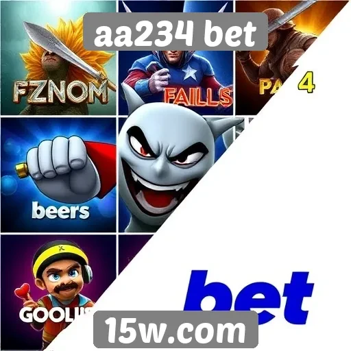 Variedade de jogos oferecidos na plataforma aa234 bet